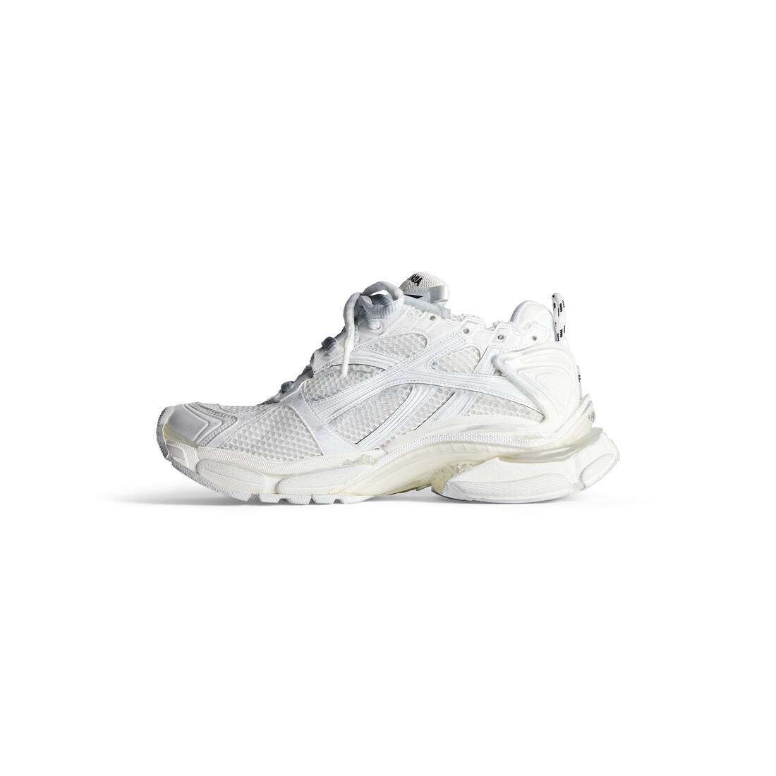 Men’s Runner Sneaker in White - Image 4